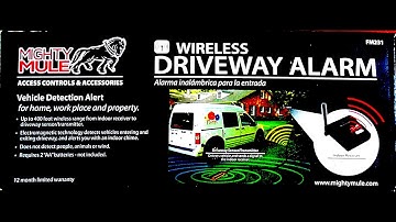 Driveway Alarm Installation