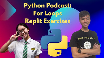 (14) Python Podcast Lesson 4: For Loops Replit Exercises