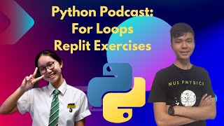 14 Python Podcast Lesson 4 For Loops Replit Exercises