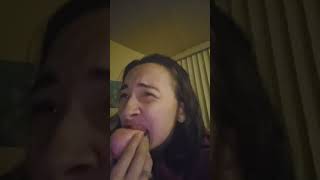 eating a #hostess#snowball for the very first time in my life, comment Y or N whether you like them