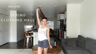 Hollister & Garage shopping haul | try on