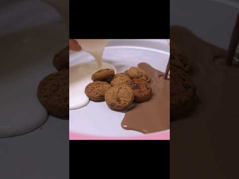 미니 허쉬쿠키 철판아이스크림 Mini <strong>Hershey</strong>&amp;#39;s Chocolate Chip Cookies ICE CREAM ROLLS #icecreamrolls #철판아이스크림 #asmr