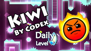Geometry Dash - Kiwi (By Codex) ~ Daily Level #157 [All Coins]