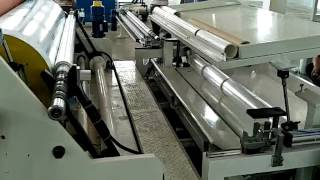 High speed 2000mm three layer cast stretch film machine