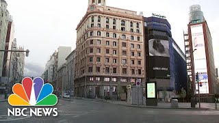 COVID-19 State Of Emergency Places Madrid In Lockdown | NBC News