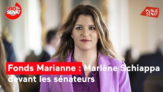 [DIRECT] Fonds Marianne : Marlène Schiappa entendue par les sénateurs