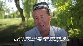 картинка: Президентни судга бериб, ўзи 