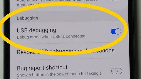 Samsung Galaxy A70 A70s A71 Enable USB Debugging Mode and Developer Options