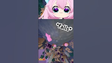Chibi falling in PEAK is so FUNNY!! #shorts #chibidoki #vtuber