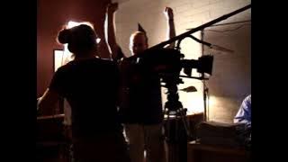 first day of shooting AGENT 15 (2004) Paget Brewster