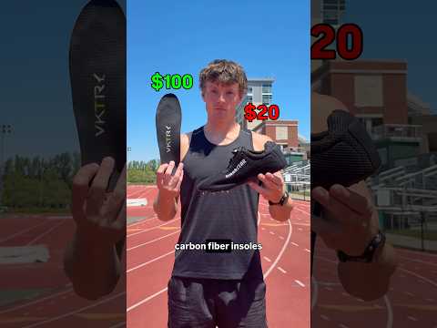 I put CARBON FIBER INSOLES inside a $20 pair of track spikes 💀🫪