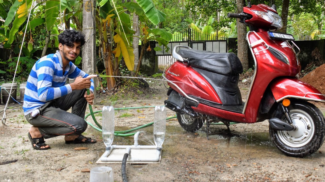 How To Make Portable CAR , BIKE Washer ഇനി നിങ്ങളുടെ വാഹനങ്ങൾ മിന്നി