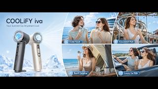 TORRAS COOLiFY iva Handheld Fan with Ice Cooler