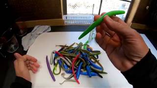 How To Make Soft Plastic Baits | How To Recycle Plastic Baits | DIY Recycle Old Baits | Soft Plastic