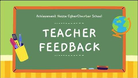 Teacher Feedback in Schoology