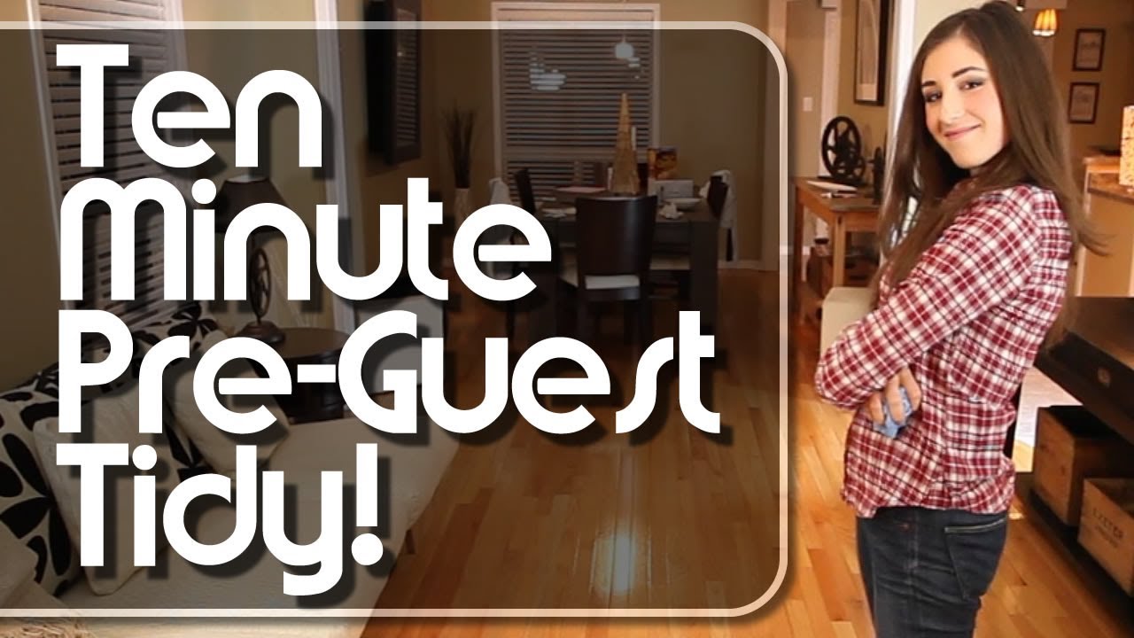 bacterial transformation Ten Minute Pre-Guest Tidy | Day 1 of The 12 Days Of Clean! (Clean My Space)
