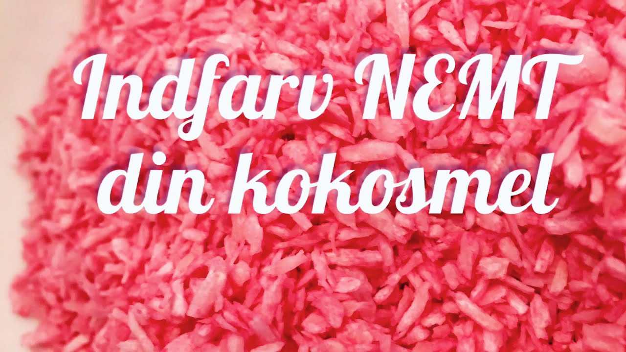 #17 - Indfarv NEMT din kokos
