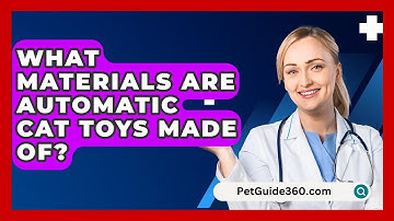 What Materials Are Automatic Cat Toys Made Of? - PetGuide360.com