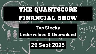 Top Stocks: Undervalued & Overvalued | The QuantScore Financial Show