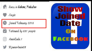 How to show Facebook joined date facebook join date || 2021 By Android Pro