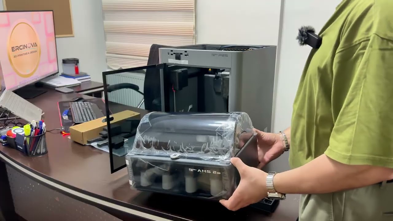 BAMBU LAB P2S COMBO KUTU AÇILIMI