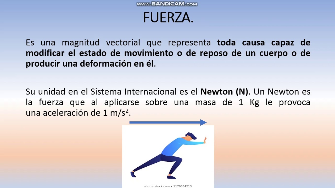 Fuerza, unidades de fuerza y fuerzas de la naturaleza YouTube