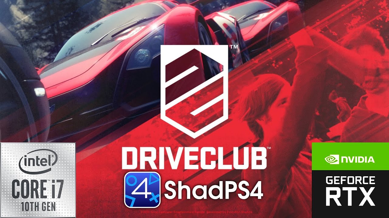 DRIVECLUB on the PC using the shadPS4 Emulator!!! (i7-10700KF RTX 3060)