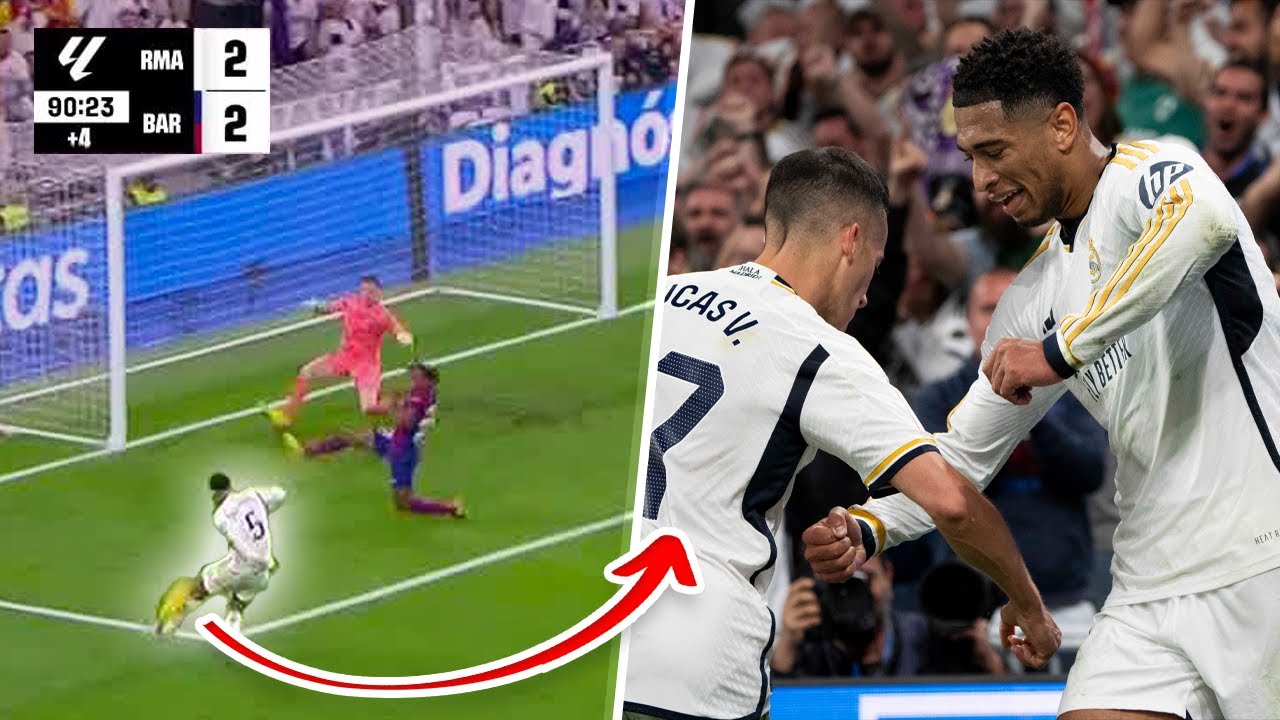 La remontada del REAL MADRID en ELCLÁSICO: los MEJORES MOMENTOS de la ...