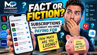 💸 Subscriptions You Forgot You're Paying For! 😱 | Fact or Fiction 10-Question Challenge