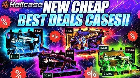 NEW CRAZY CHEAP BEST DEALS CASES ON HELLCASE !? ! HELLCASE PROMO CODE 2025 ! HELLCASE CASE OPENING !