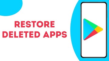 How to restore apps from Google play store ?