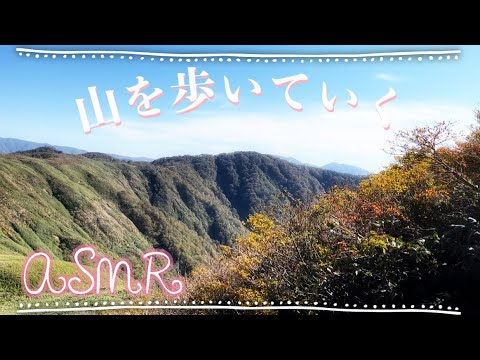 【ASMR】山を歩いて行く音 / Walking Sound / 登山 / 睡眠用【No Talking】