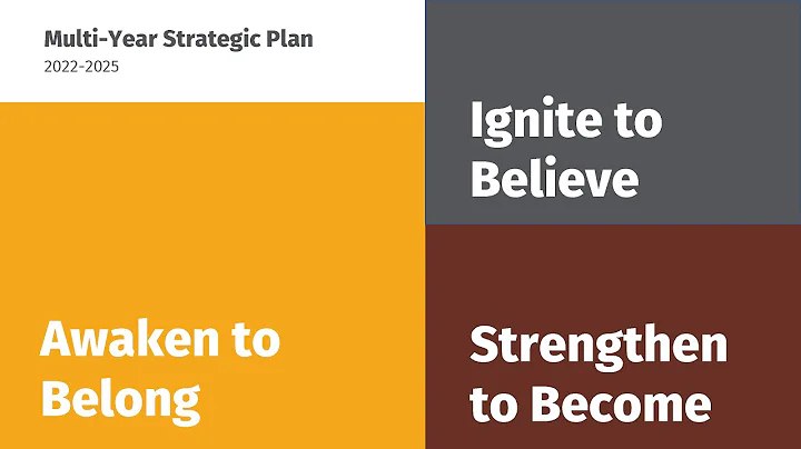 Multi-Year Strategic Plan (2022 -2025) - Introduction