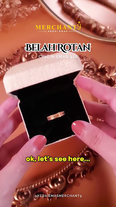 Cincin Belah Rotan 💍
