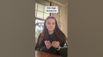 Learn How To Sign "Notebook" in ASL for Beginners | American Sign Language #shorts