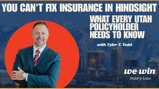 What Every Utah Policyholder Needs To Know
