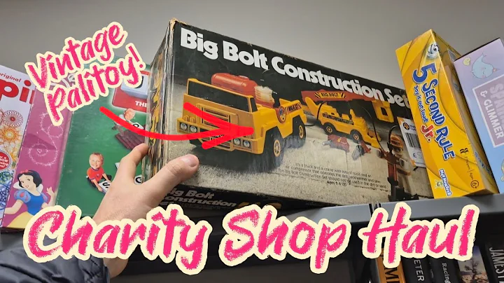 I LOVE finding VINTAGE TOYS in the CHARITY SHOP... Profit in Disguise ep5