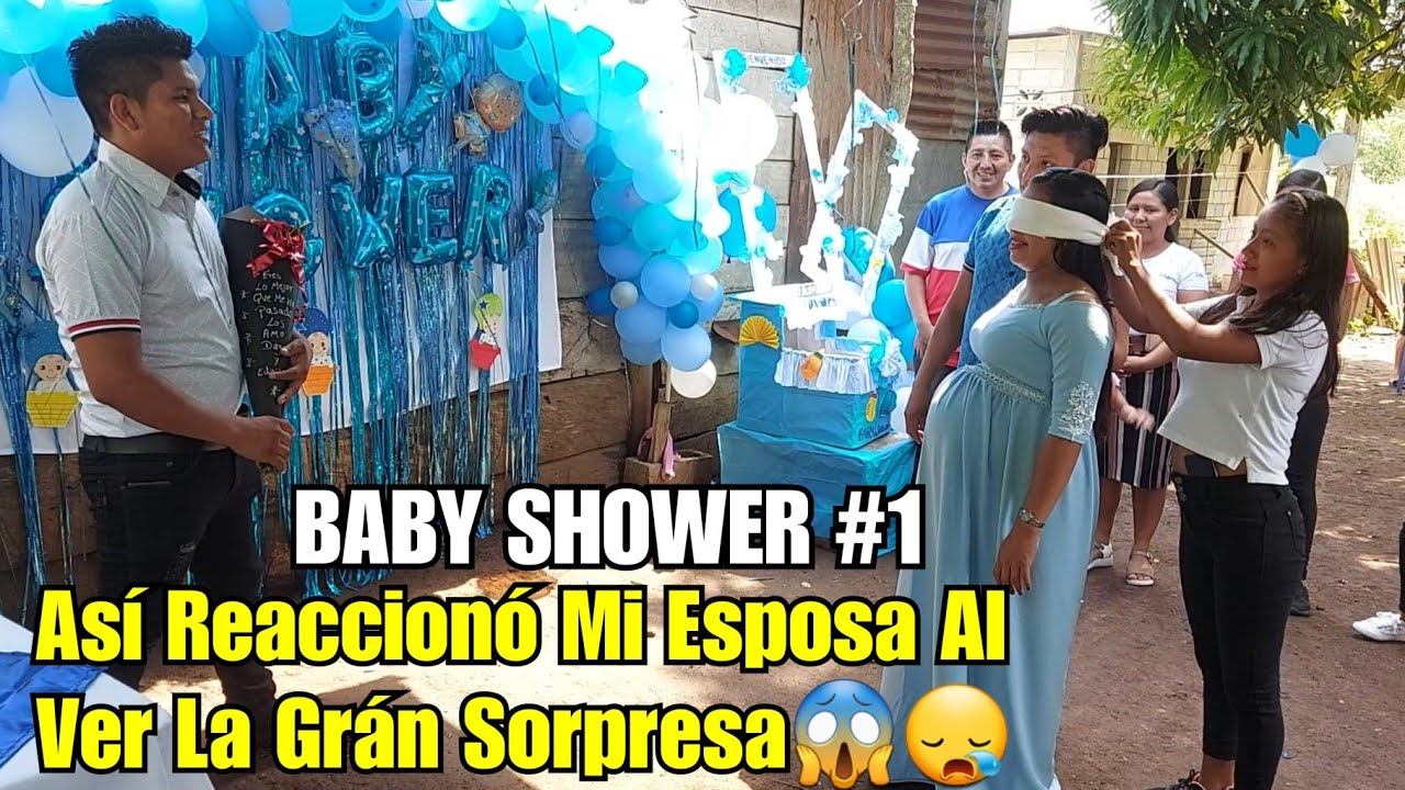 Llegó Mi Esposa Y Quedó Sorprendida Por Su Fiesta Del BABY SHOWER🤰 Ella No Podía Creer Todo Esto😱😪😭