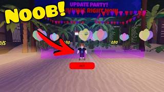 Noob Plays Update Party in 99 Nights in the Forest!