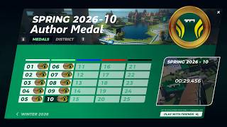 Trackmania Spring Campaign 2026 - 10 Author Medal 0:29.456
