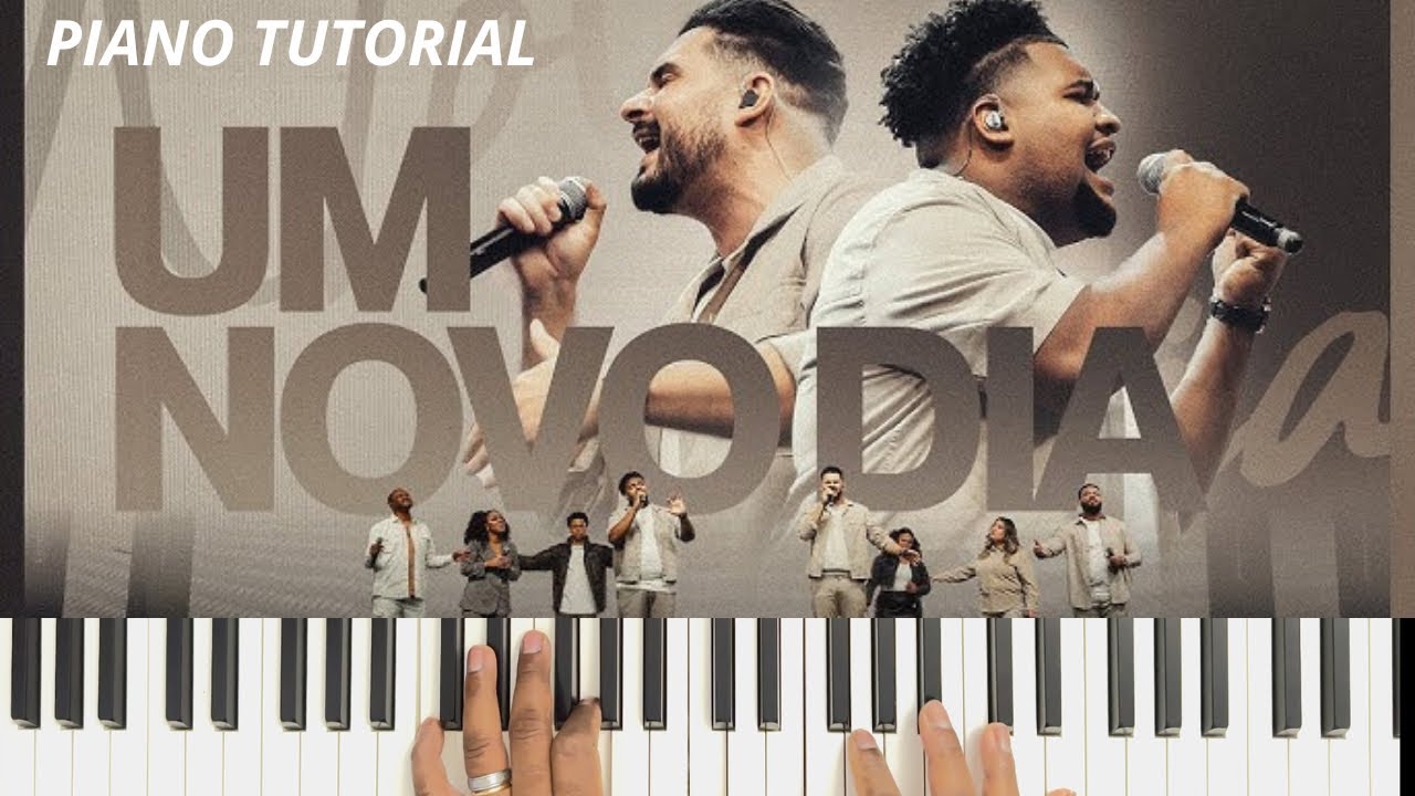 Como Tocar: Um Novo Dia - Get Worship #pianotutorial 