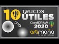 Los 10 mejores 👉🏻 y más eficientes TRUCOS de CORELDRAW 👌🏻 para DISEÑADORES principiantes✍🏼