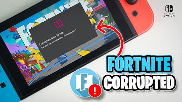 How to Fix Fortnite Corrupted Data on Nintendo Switch | Easy ESP-DIST-001 Error Solution!