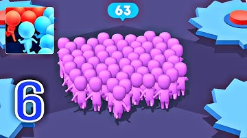 Count Masters: Crowd Runner 3D - Part 6 levels 82 to 98  Gameplay Walkthrough  LILU