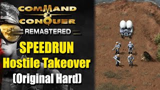 SPEEDRUN: Hostile Takeover (Original Hard) - Command and Conquer Remastered, Covert Operations