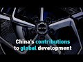 China’s contributions to global development