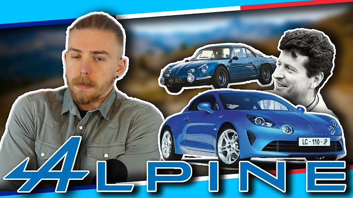ALPINE - La petite Histoire
