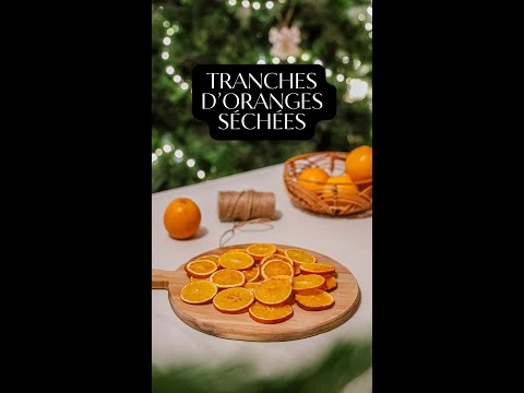 DIY Oranges séchées #christmas #diy #decoration #noel #doityourself #easy #orange #homedecor