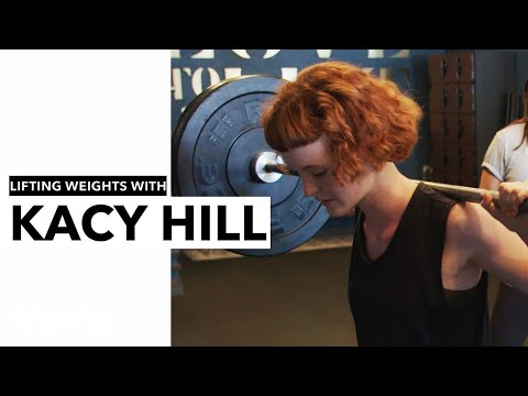 Kacy Hill - Weight Lifting with Kacy Hill