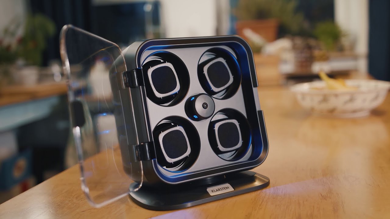 Klarstein Clover Rotomat 4 zegarki 3 rotacje 4 prędkości YouTube